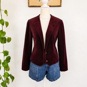 Unbranded Women's Burgundy and Red Jacket